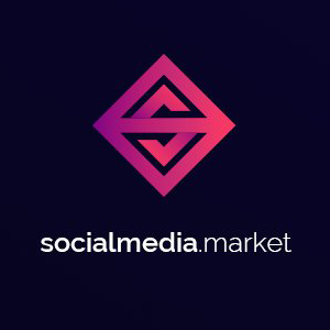 Social Media Market Coin Logo